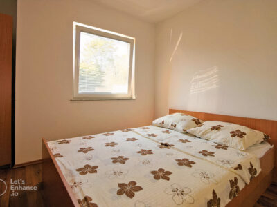 Spacious apartment with a pool and fenced yard