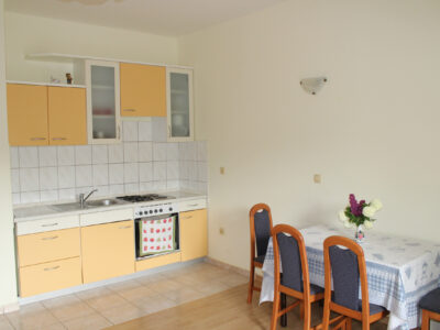 Ground-floor apartment with a pool and fenced yard